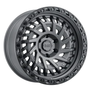 Black Rhino – SHREDDER – Gunmetal – 18″x9.5″ -18mm – All weather Wheels – 1895SHD-85127G71